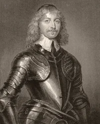 Portrett av James Graham (1612-50) 5th Earl and 1st Marquess of Montrose, fra 
